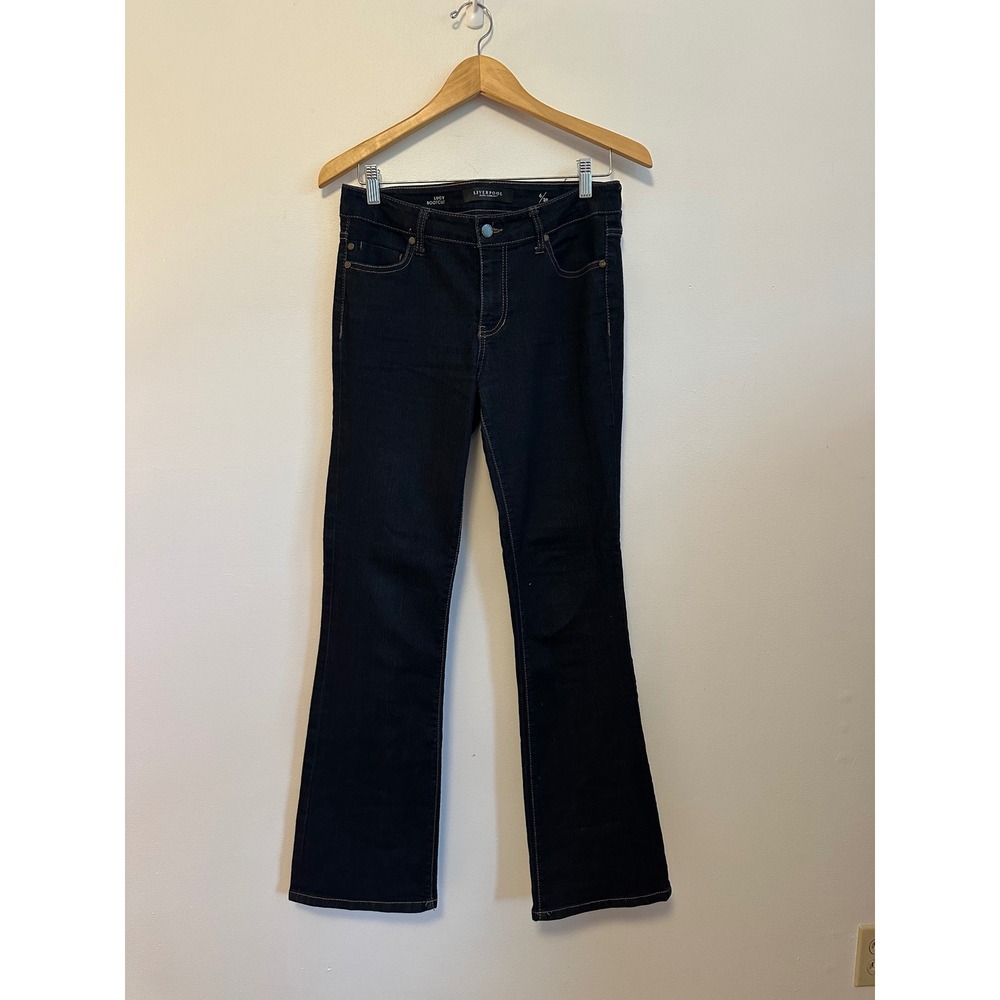 Liverpool Jeans Company Lucy Bootcut Dark Indigo Denim Jeans | Size 6/28